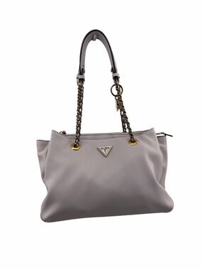 GUESS Becci Girlfriend Shoulder Satchel Leather w/Antique Bronze Hardware